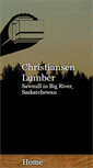 Mobile Screenshot of christiansenlumber.ca
